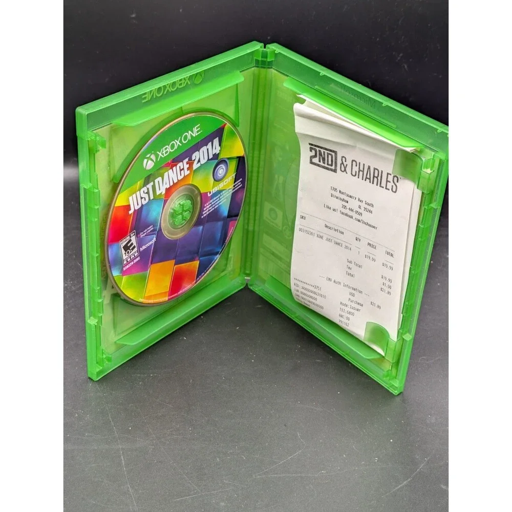 Just Dance 2014 Xbox One Game Case Disc Kinect Required Ubisoft